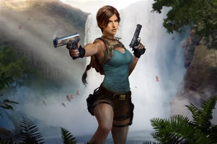 Adventurous Exploration With Lara Croft's Long Sleeve Apparel