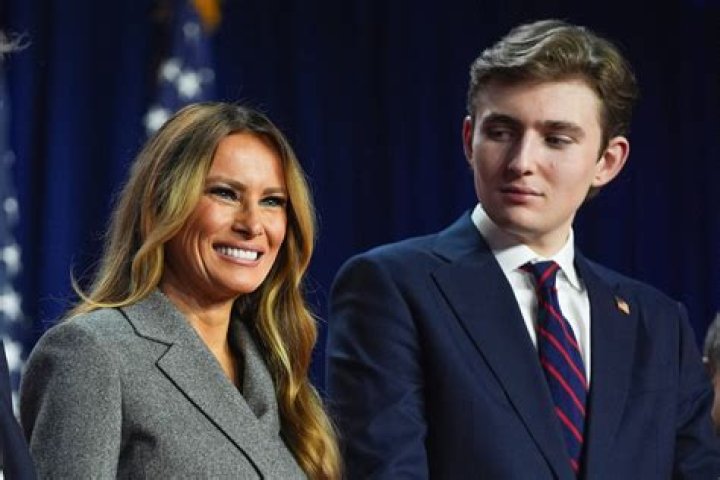 Barron Trump's Moving Tribute To Mother Ivana At Her Funeral