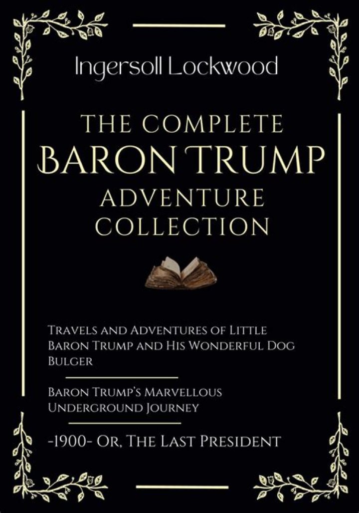 Book Barron Trump's Underground: Secrets Of The Commander-in-Chief's Son