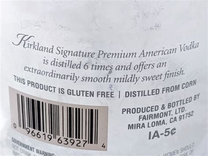 Discover Kirkland Signature American Vodka: The Epitome Of Quality And Value