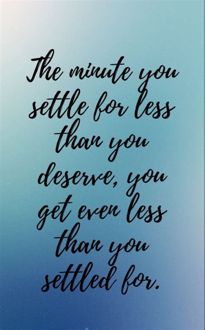 Elevate Your Success: Don't Settle For Less Than You Deserve