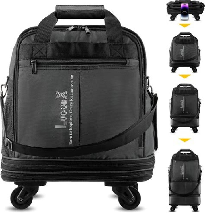 Innovative Wheeled Underseat Bag: Travel Effortlessly