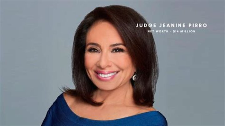 Judge Jeanine Pirro's Net Worth: A Comprehensive Overview