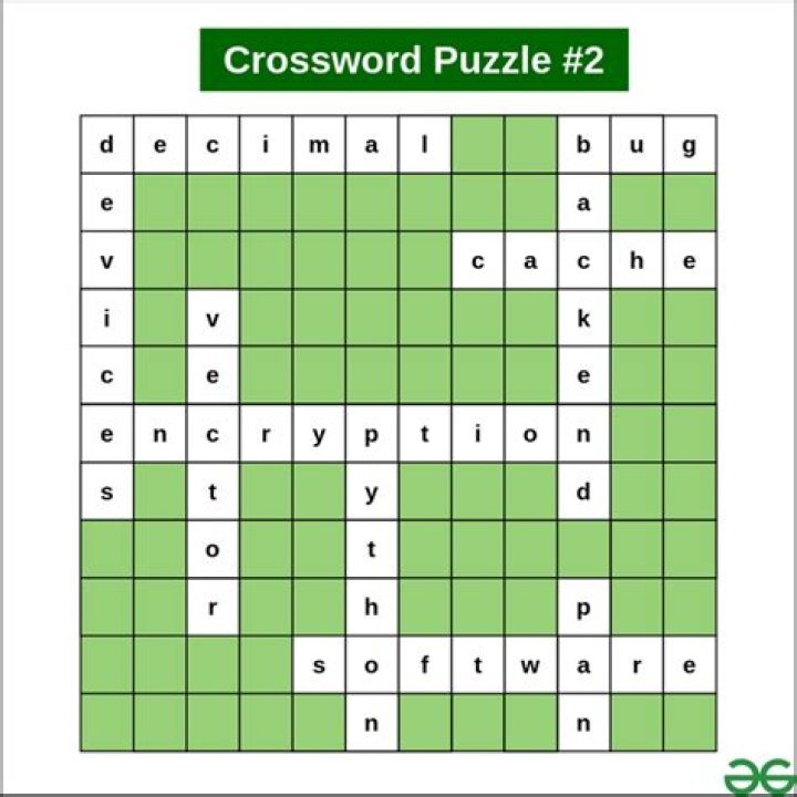 Literally Everything You Need For This Crossword Puzzle