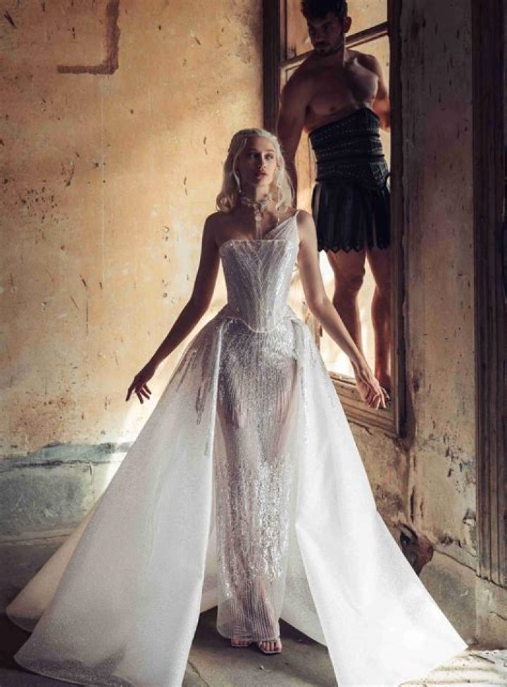 Majestic Elegance: Daenerys' Wedding Gown Unveiled