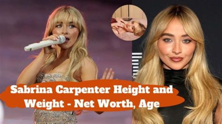 Sabrina Carpenter Height: Exploring The Singer's Physical Attributes