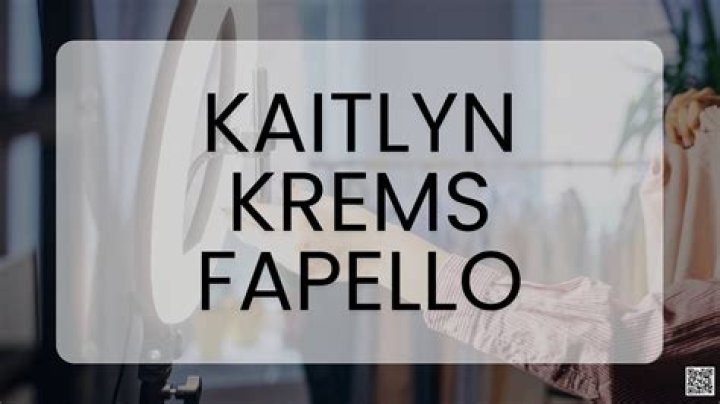 See Exclusive Content From Kaitlyn Krems On OnlyFans!