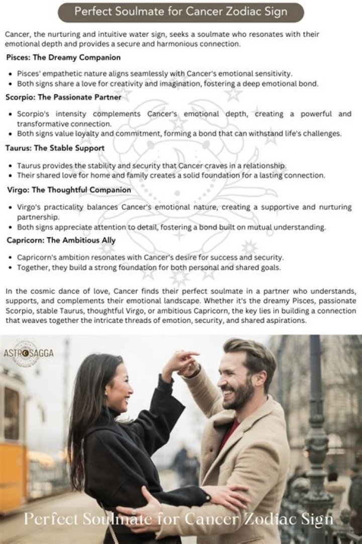 The Perfect Soulmate For A Cancer Sun, Aries Moon? Discover The Best Match Here