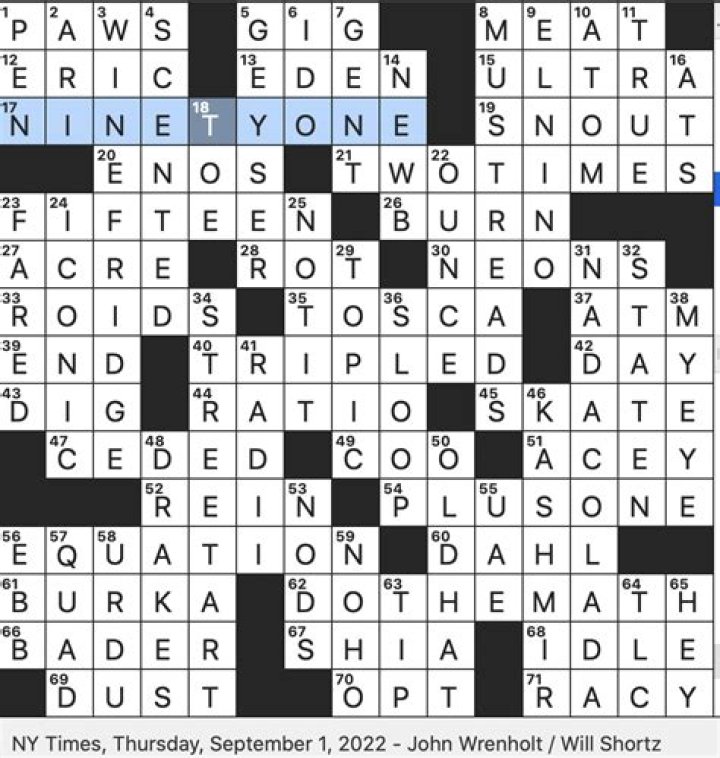 Uncover The Secrets Of Its Outstanding Crossword Puzzle
