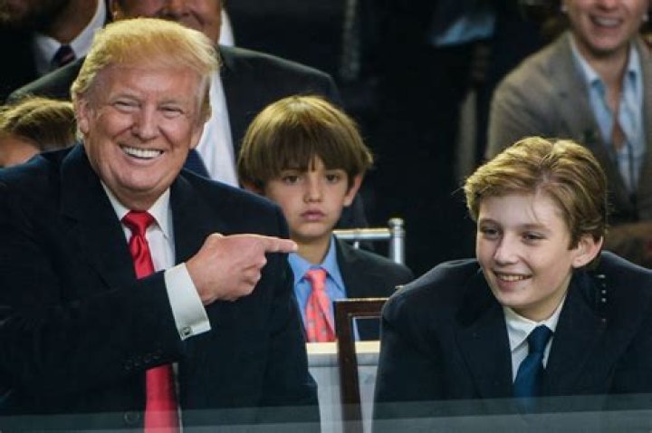 Young Trump Slumbers: Barron's Inauguration Nap